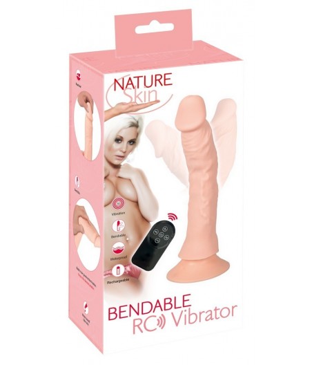 Bendable Pene Realistico Flessibile e Vibrante