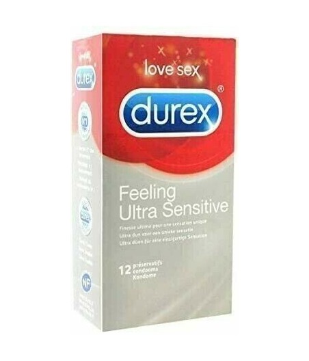 Durex Preservativi Ultra Sensitive 12 pezzi