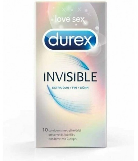 Profilattici Durex Invisible Conf.10pz  NL DE FR